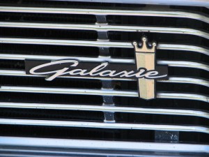 1964 Ford Galaxie 500XL Convertible Grille Script